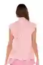 Chaleco Zebra Naranja Para Mujer Tasha