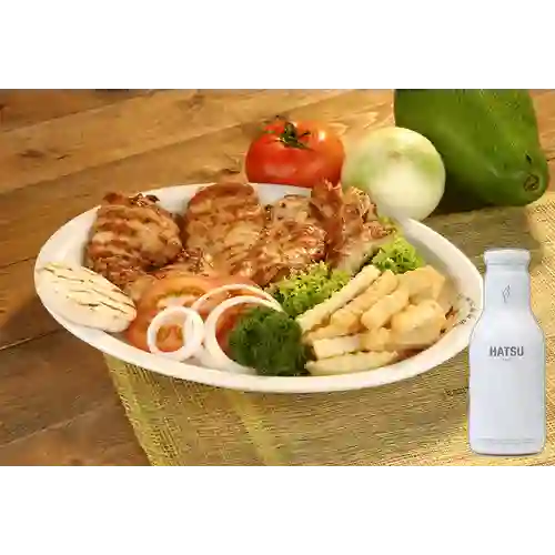 Combo Pollo a la Plancha + Hatsu Blanco 400 ml