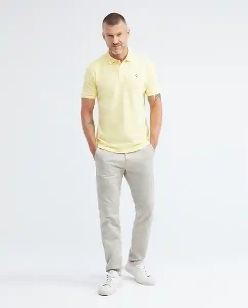 Camiseta Polo Amarillo Sol Claro Talla S 1111132026963 Chevignon