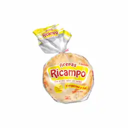 Ricampo Arepa de Maíz con Margarina y Sal