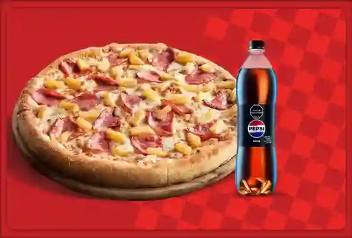 Mediana 2 ing + Gaseosa 1 Litro