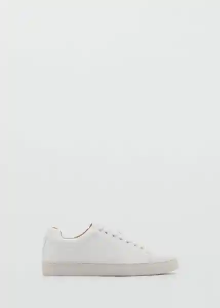 Zapatos Deportiva Metro Blanco Talla 43 Hombre Mango