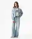 Chaqueta Trucket Heritage Azul Cristalino Claro T M Chevignon
