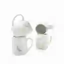 Set Mug Mármol Cuarcita 500 mL Ambiente Gourmet