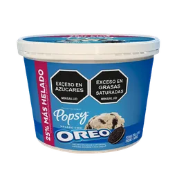 Helado Popsy Oreo Extra Contenido
