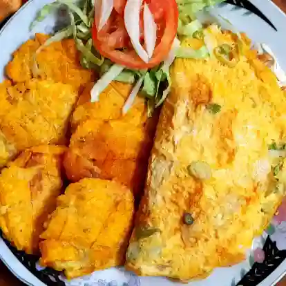 Omelette con Jamón