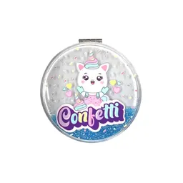 Espejo Portátil Doble Cara Unicornio Serie Mis Pastelitos Miniso