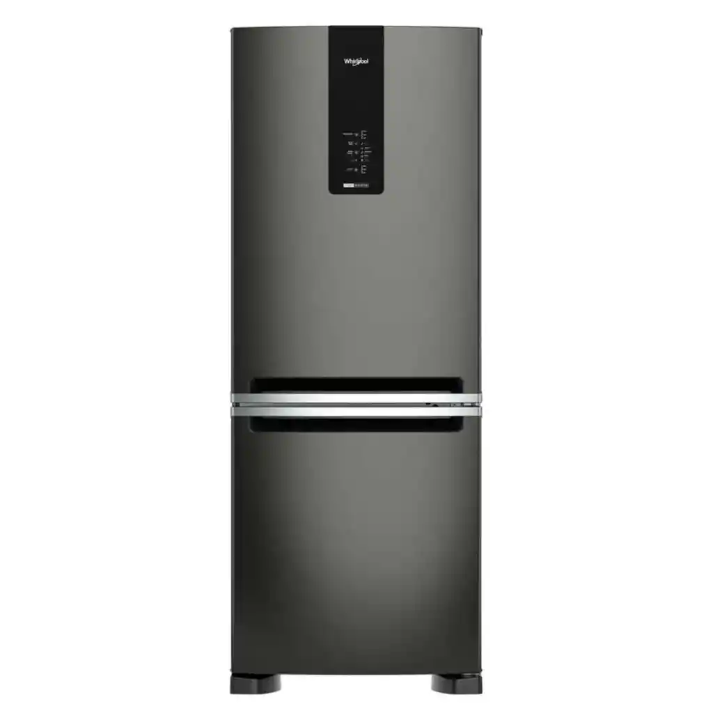 Nevera Whirlpool Xpert Inverter Negro Bottom Mount