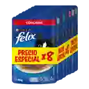 Comida para Gato FELIX Pack Surtido x8 - Sobres