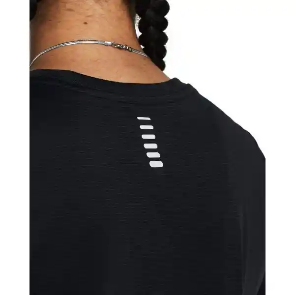 Under Armour Camiseta Streaker Negro Para Mujer Talla LG