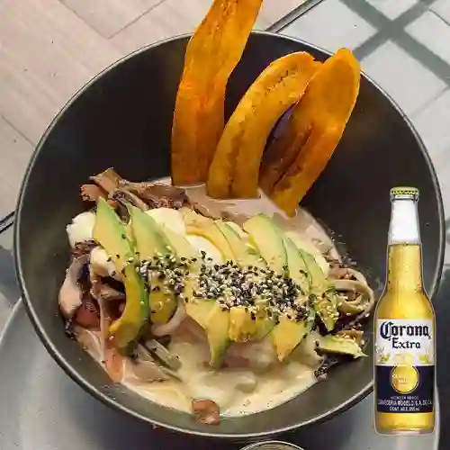 Combo Pasta Grande + Cerveza Corona Bot. 355ml