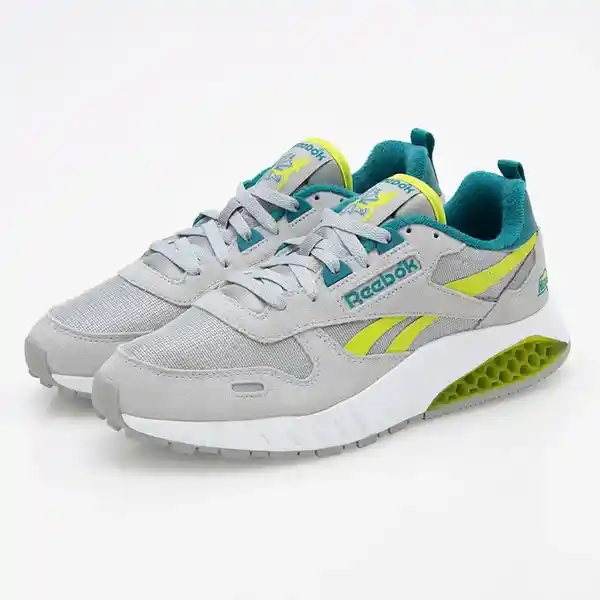 Reebok Zapatos Classic Leather Hexalite Hombre Gris Talla 8