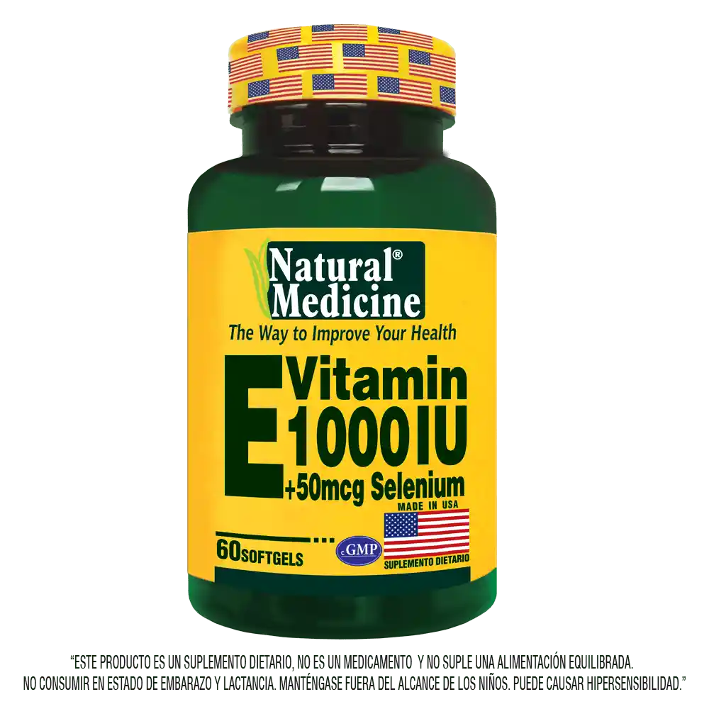 Natural Medicine Suplemento Dietario Vitamina E