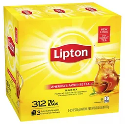Lipton té Negro 100% Natural