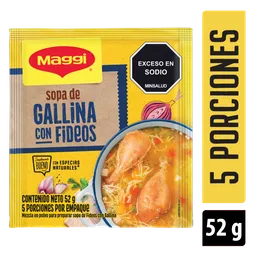 Sopa MAGGI Gallina con Fideos x 52g