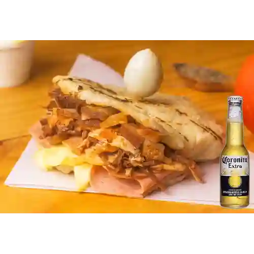 Combo Arepa Rellena Especial + Coronita Bot. 210ml