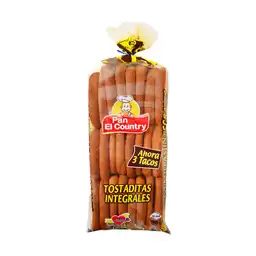 Pan Country Tostadas Integrales