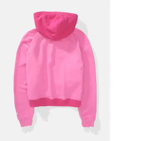 Buzo Mujer Rosa Claro Talla Small American Eagle