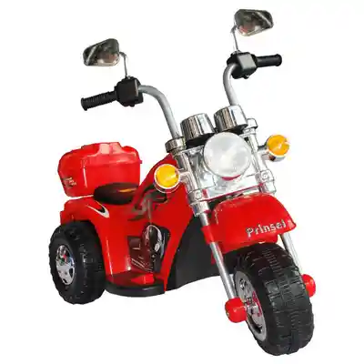 Prinsel Moto Eléctrica Para Niños Rojo