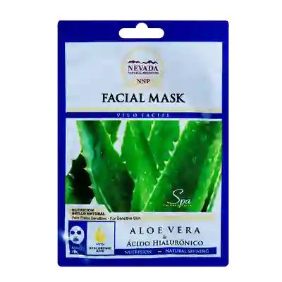 Nnp Mascarilla Facial de Aloe Vera