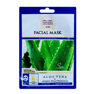 Nnp Mascarilla Facial de Aloe Vera