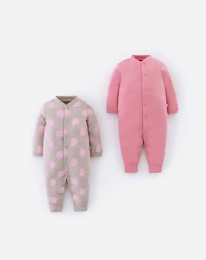 Pijama X 2 Manga Larga Surtida Bebita Ensueño Niña X2 Baby Fresh