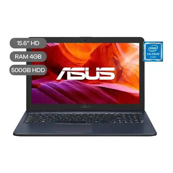 Asus Computador Intel Celeron 4Gb 500Gb HDD X543NA-GQ3