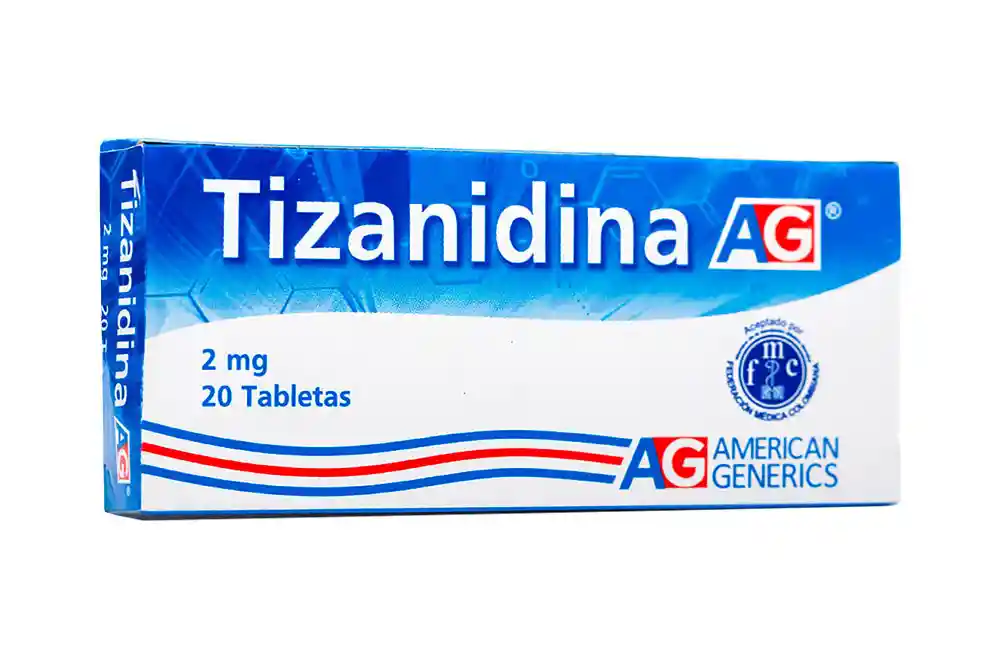 American Generics Tizanidina (2 mg)