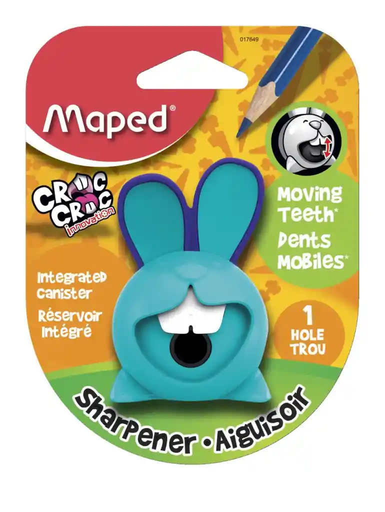 Maped Sacapuntas Croc Croc de Conejo