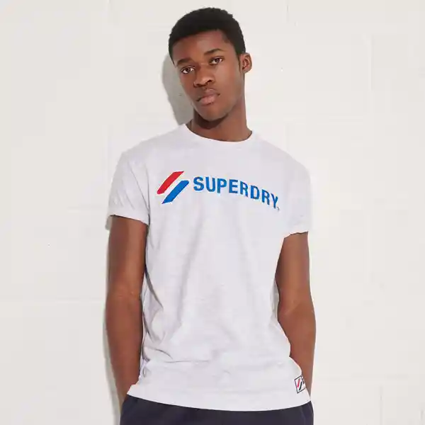 Superdry Camiseta Sportstyle Applique Tee Talla XXXL