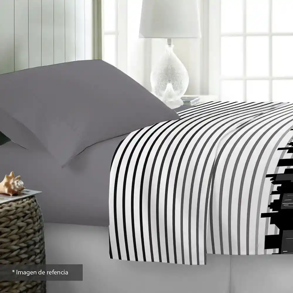 Juego de Cama Cama Hyh Dark City 100%p Sen