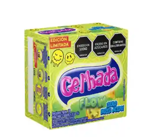 Gelatina Flow Sandia Xtreme Con Polvo Acido