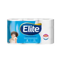 Elite Papel Higiénico Max Resistente Doble Hoja