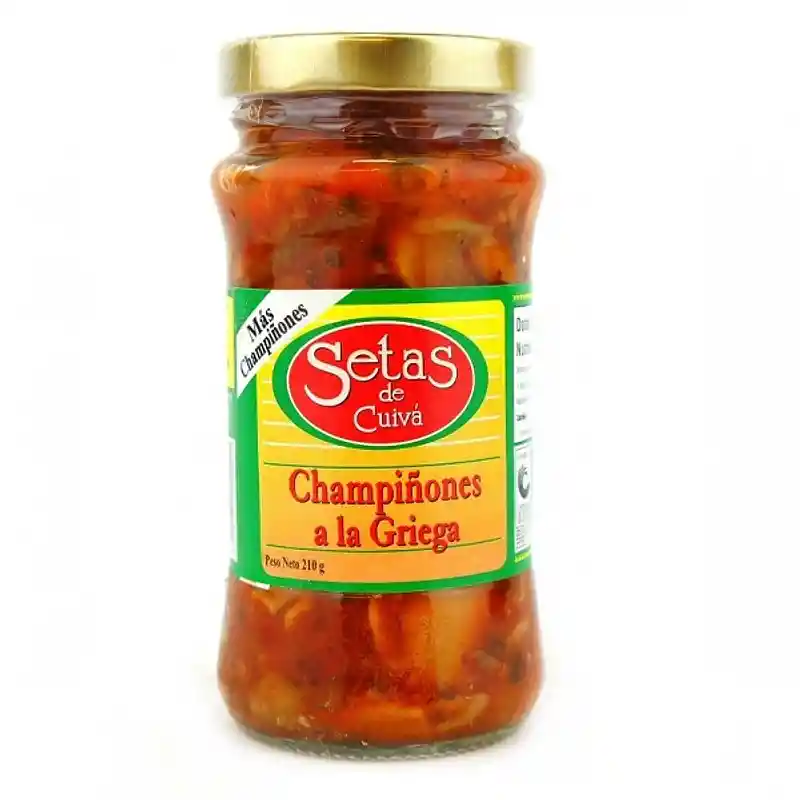 Setas de Cuiva Champiñones a la Griega