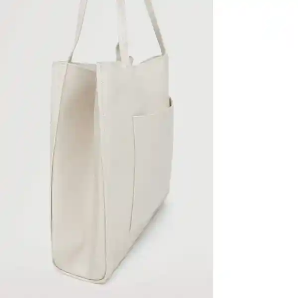 Bolso G Rory Offwhite Talla 99 Mujer Mango