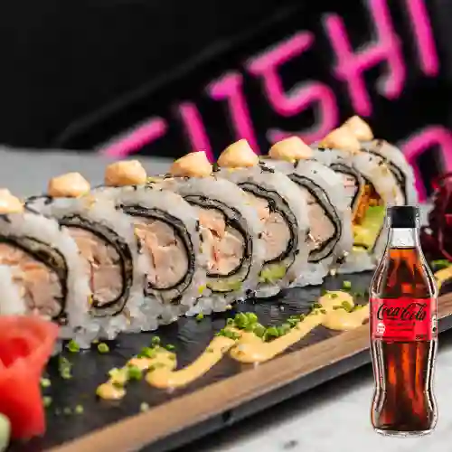 Combo Tempura Maki Roll + Coca Cola Sin Azúcar 300ML