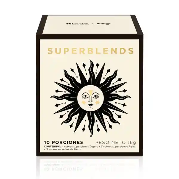Super Blends Infusión de té Hindú Detox Digest Relax
