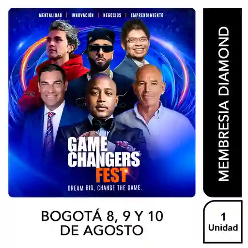 Game Changers Fest Membresía Diamante