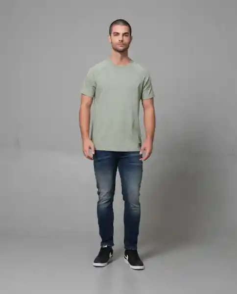 Camiseta Hombre Verde XL 102G014_VER165807 Rifle