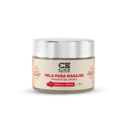 Elixir Vela Para Masajes Aroma Cereza
