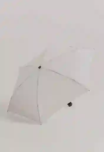 Sombrilla Estampada Gris/bco