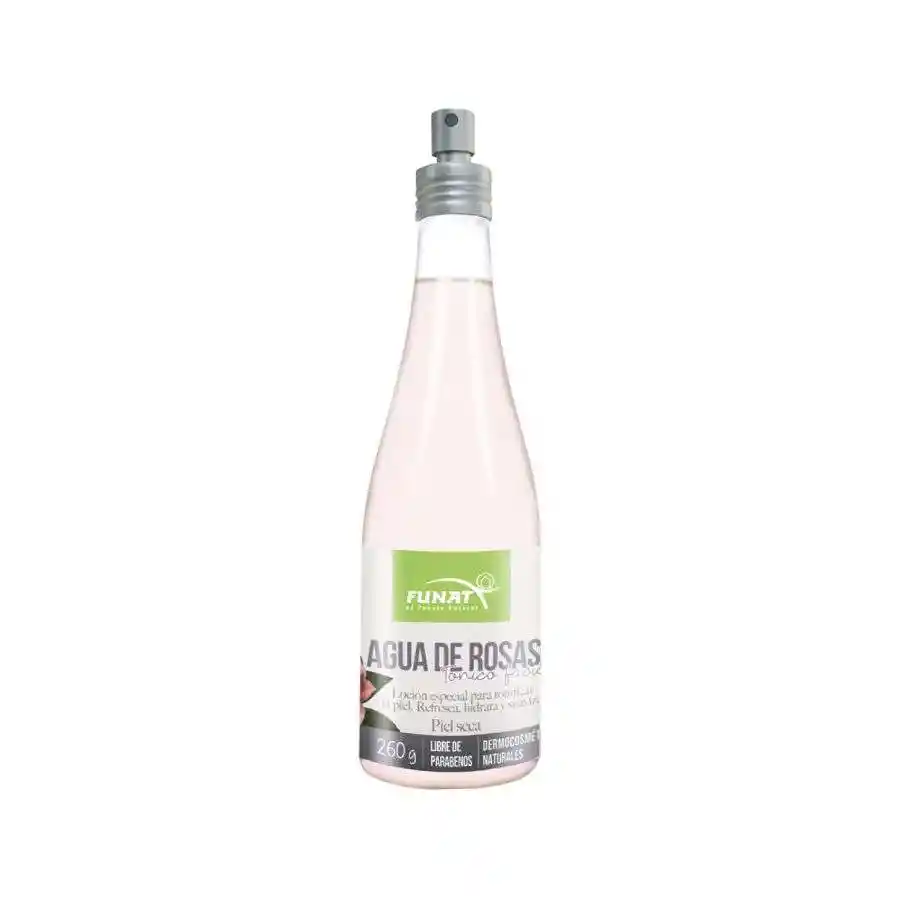 Funat Tónico Facial Agua de Rosas