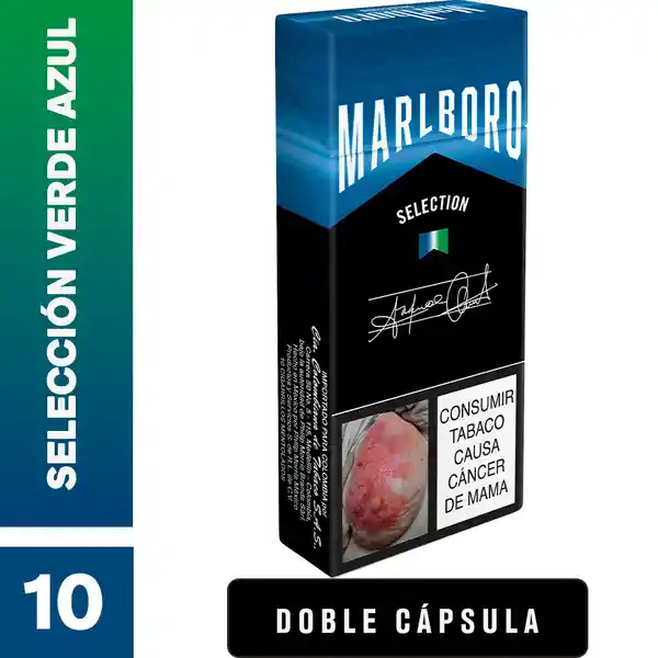 Marlboro Selección Verde Azul 