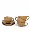 Set Pocillo y Plato Manaos Ambiente Gourmet