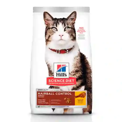 Hills Alimento Hairball Control Control Bolas Pelo Gato Adulto