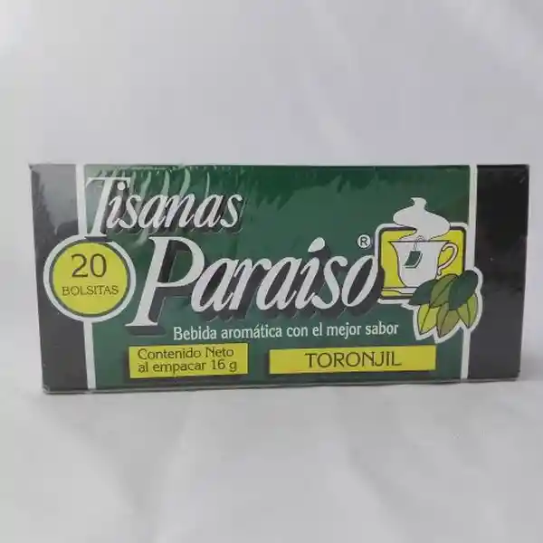 Tisanas Aromática Paraíso Toronjil