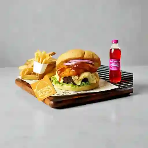 Combo Pineapple Please Burger