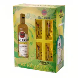 Bacardi Ron Añejo con Sabor a Limón