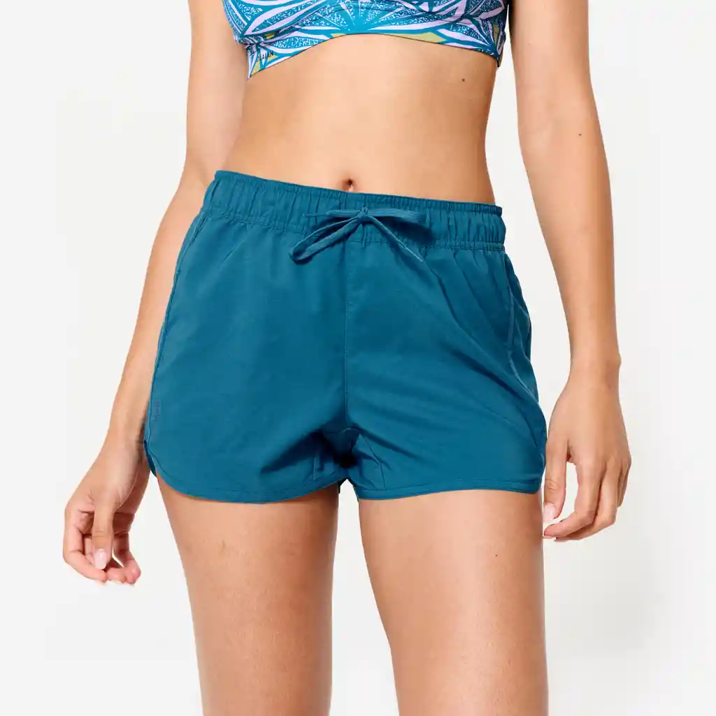 Short Surf Mujer Tini Talla L Petrol Azul
