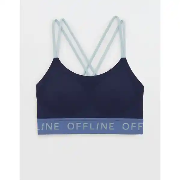 Top Deportivo Aerie Azul Talla X-LARGE American Eagle